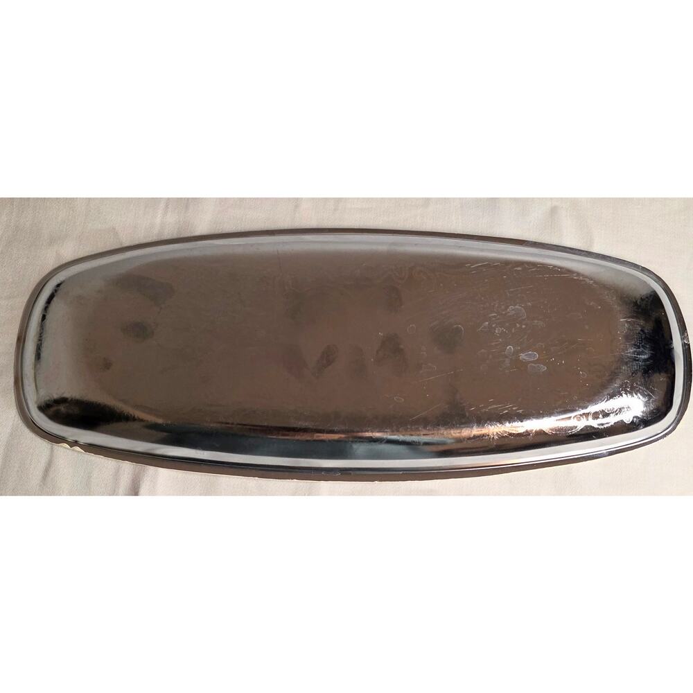 Hand Decorated Metal Tray Painted Birds Transfer Decor Piece Only Not Food Safe0 - Picture 4 of 4